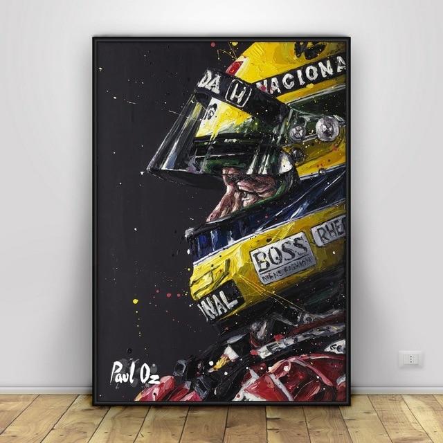 Ayrton Senna Artwork – The Drivers club