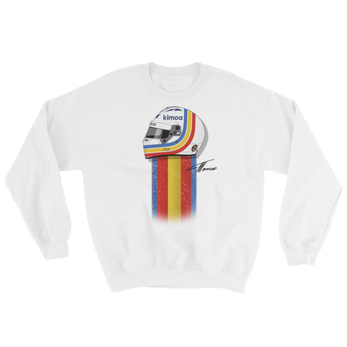 Fernando Alonso Limited Retro White Sweater